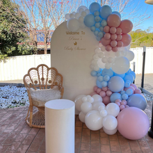 Load image into Gallery viewer, Baby Shower Balloon Backdrop Variant 2
