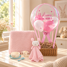 Load image into Gallery viewer, Blanket, feeding Set and Comforter Balloon Box