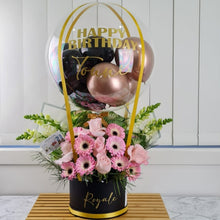 Load image into Gallery viewer, Fresh Flowers Hot Air Balloon