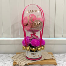 Load image into Gallery viewer, Deluxe Flower & Ferrero Rocher Hot Air Balloon