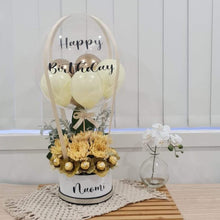 Load image into Gallery viewer, Deluxe Flower & Ferrero Rocher Hot Air Balloon