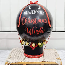 Load image into Gallery viewer, christmas, balloon basket, balloon birthday gift, balloon delivery sydney, balloon gifts hampers, balloon in the box, balloon table centerpiece, balloons afterpay, balloons sydney, basket for hot air balloon, birthday balloons gift, birthday balloons surprise, bouquet ferrero, engagement balloon, ferrero rocher bouquets, ferrero rocher large, sweet hamper, hot air balloon hamper, personalised balloons near me, surprise balloon box delivery sydney, lindt chocolates, christmas gifts