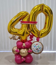 Load image into Gallery viewer, Single Tower Two Number Balloons - Only Pick up