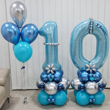 Load image into Gallery viewer, Two Number Balloon Tower - Only Pick up