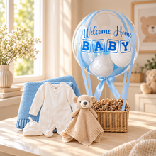 Load image into Gallery viewer, Essential Baby Hot Air Balloon Hamper
