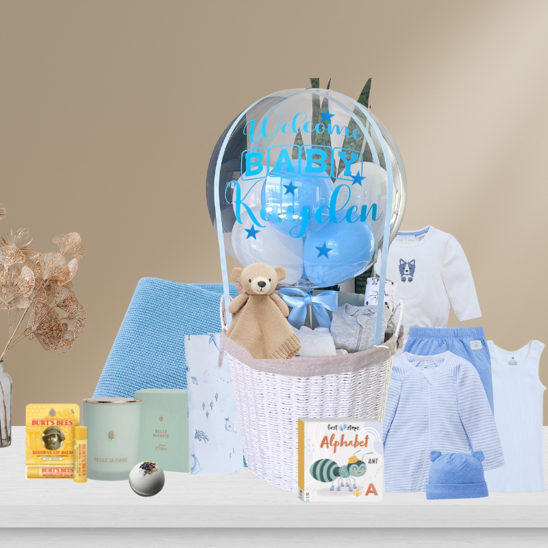 Sweet Bundle Baby Hot Air Balloon Hamper