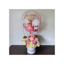 Load image into Gallery viewer, Fresh Flowers Balloon Basket
