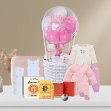 Load image into Gallery viewer, Sweet Bundle Baby Hot Air Balloon Hamper
