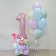 Load image into Gallery viewer, One Number Balloon Tower - Only Pick up

