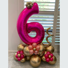 Load image into Gallery viewer, One Number Balloon Tower - Only Pick up
