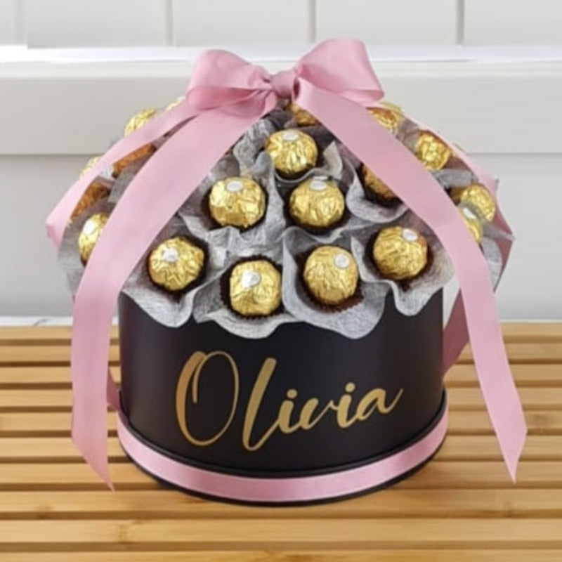 Silver Ferrero Rocher Chocolate in a Box