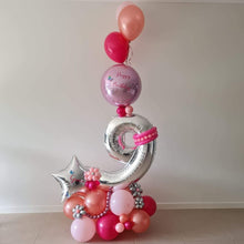 Load image into Gallery viewer, One Number Balloon Tower - Only Pick up
