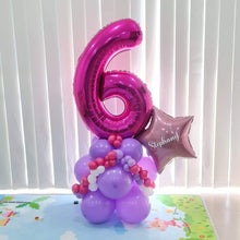 Load image into Gallery viewer, One Number Balloon Tower - Only Pick up
