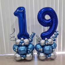 Load image into Gallery viewer, Two Number Balloon Tower - Only Pick up
